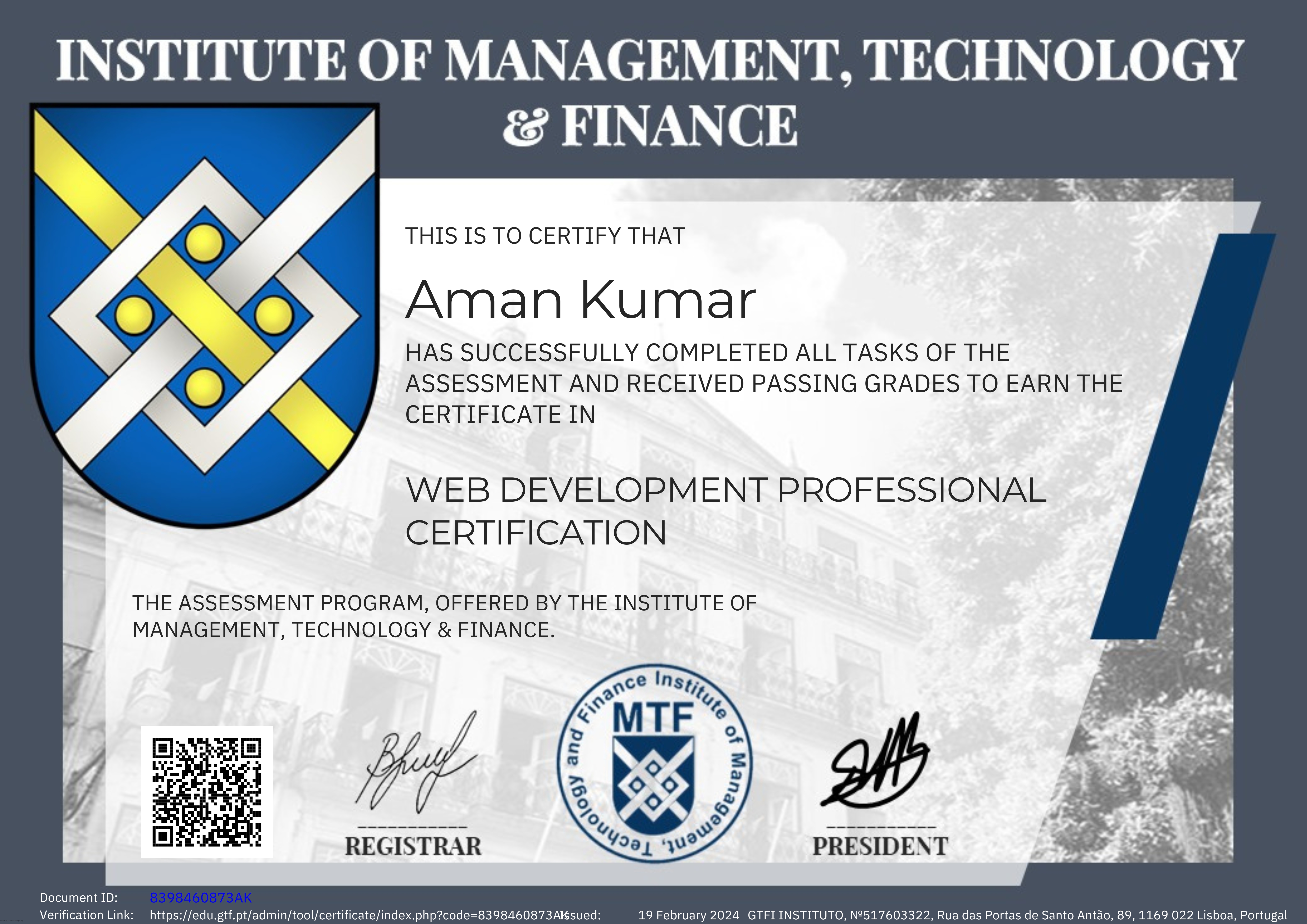 Responsive Web Design Certificate